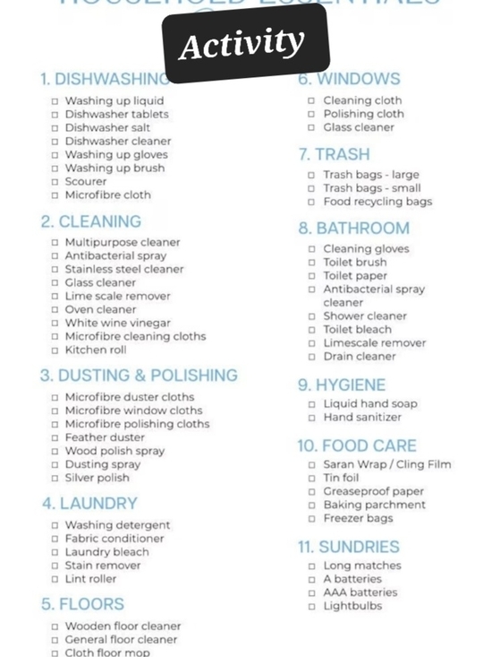 Household Activity - Picture 1 of 2